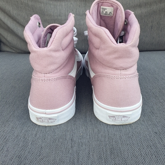 VANS MILTON HI Tops Baseball Boots Lace Up Textile TRAINERS Heather Uk6 - Picture 10 of 13